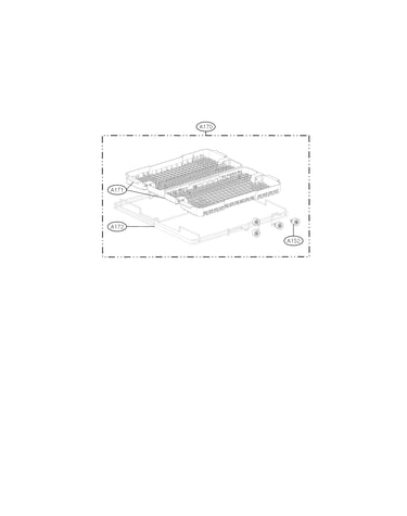 Cutlery rack parts