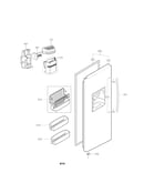 Freezer door parts