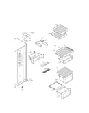 Refrigerator compartment parts