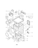 Cabinet and control panel parts