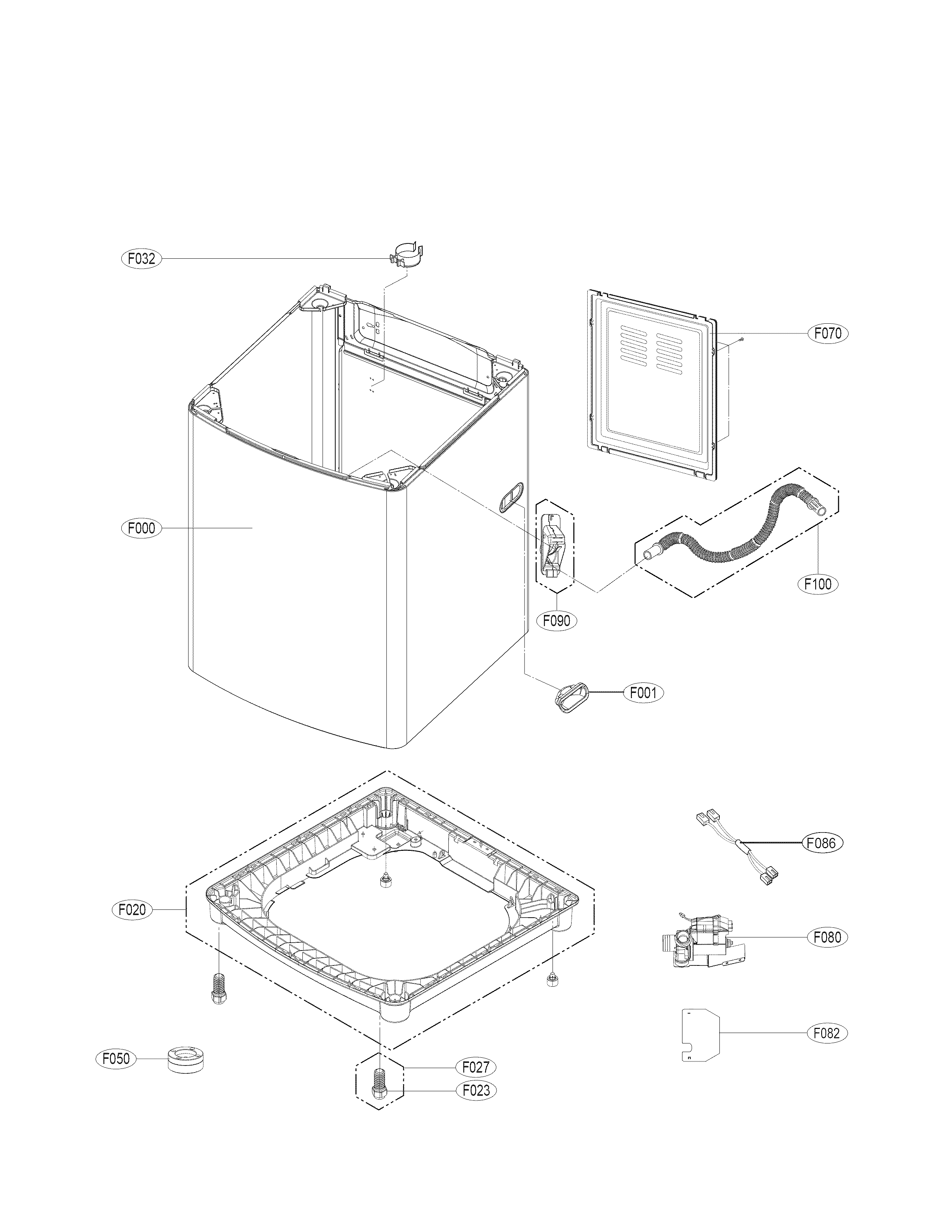 Outer cover parts