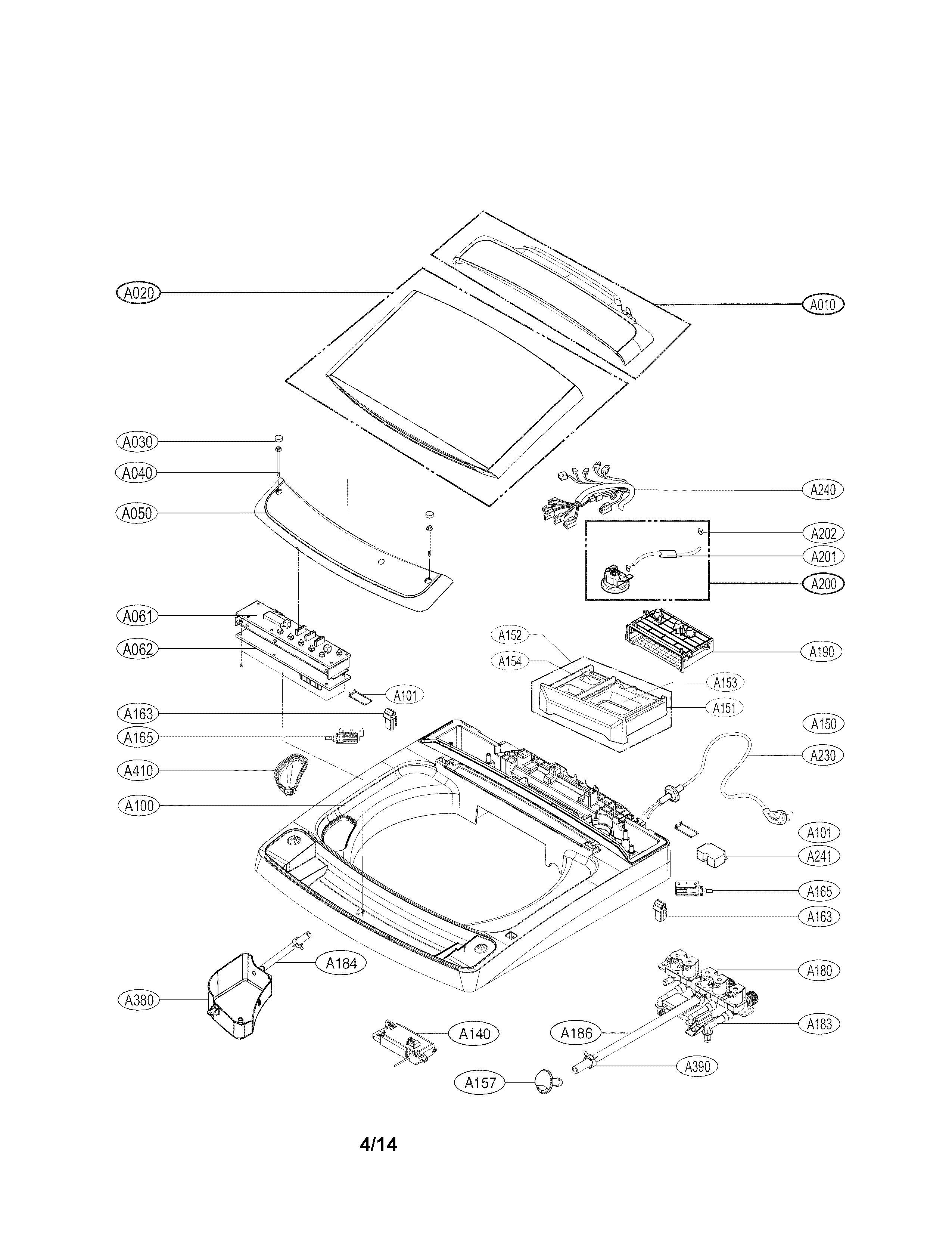 Top cover parts