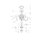 LG WT5680HVA/00 tub assembly parts diagram