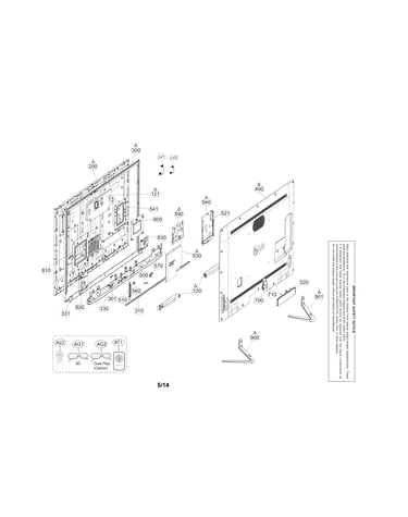 Exploded view parts