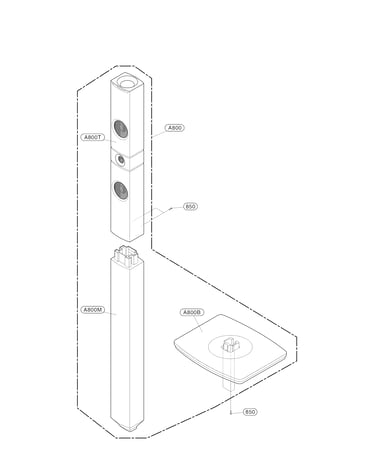 Front speaker