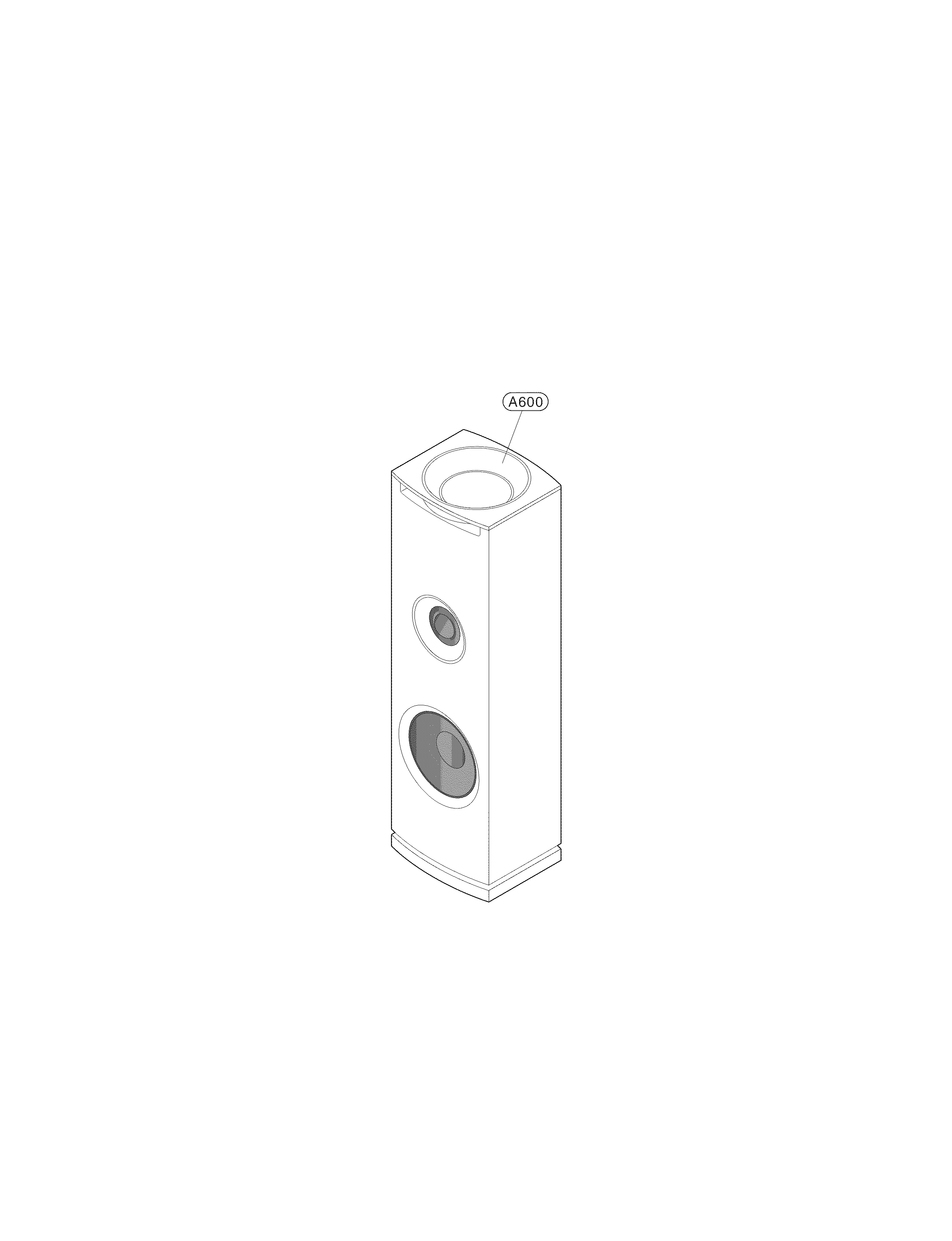 Rear speaker