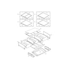 LG LFX32945ST/00 refrigerator compartment parts diagram
