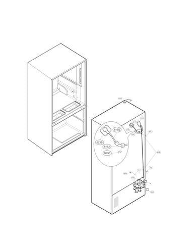Valve and water parts