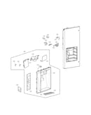 Ice and dispenser parts