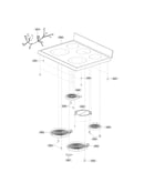 Cooktop assembly parts
