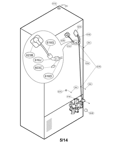 Valve and water parts