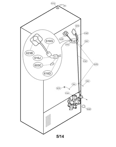 Valve and water parts