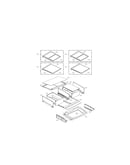 Refrigerator compartment parts
