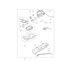 LG DLEX5680W guide assembly parts diagram