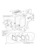 Cabinet and door parts