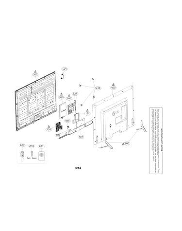 Exploded view parts