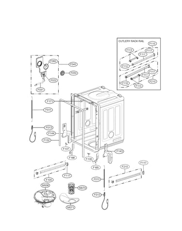 Tub assembly parts