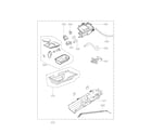 Kenmore Elite 79661623310 panel drawer parts diagram