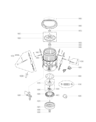 Tub parts