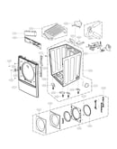 Cabinet and door parts