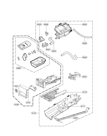 Panel drawer parts