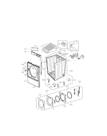 Cabinet and door parts