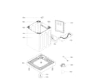 LG WT1101CW/00 out case parts diagram