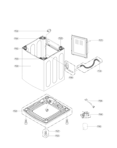 Out case parts