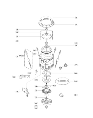 Tub parts