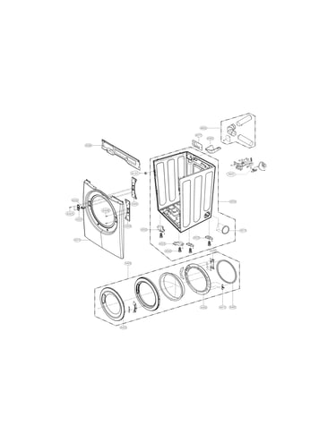 Cabinet and door parts