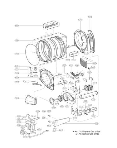 Drum and motor parts
