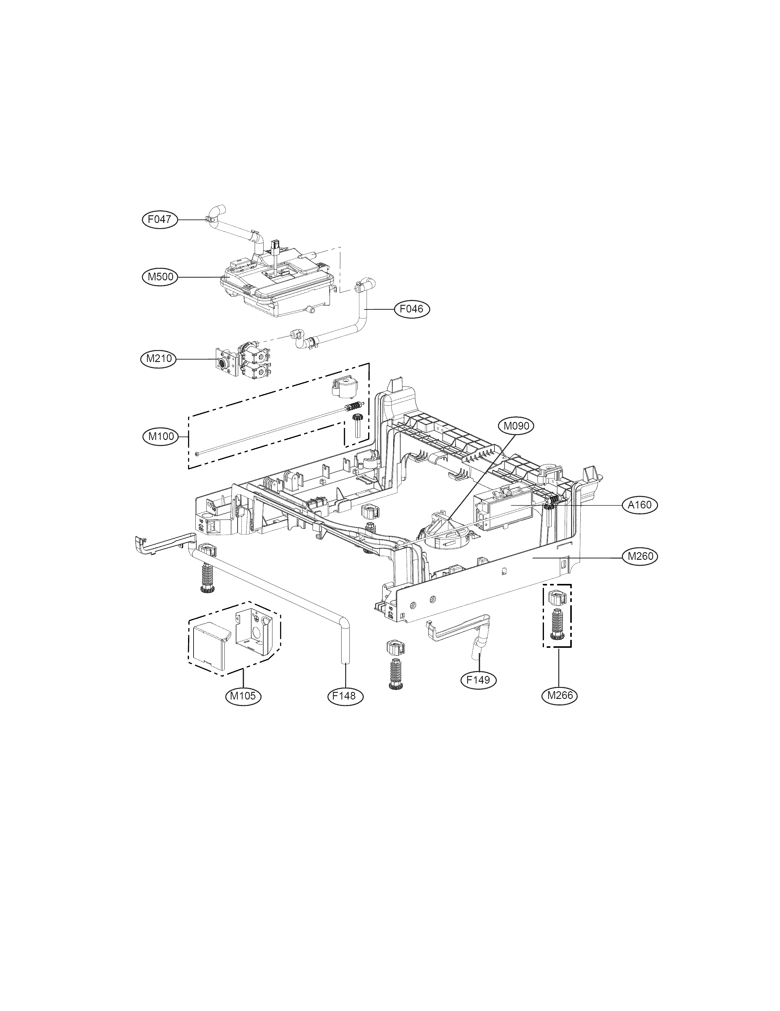 Base assembly parts
