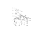 LG LDF8874ST/00 base assembly parts diagram