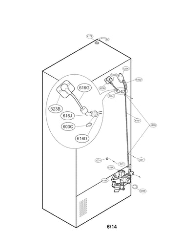 Water and tube parts