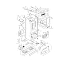 Kenmore Elite 79571053014 case parts diagram