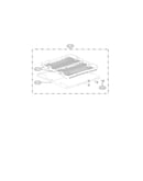 Cutlery rack assembly parts