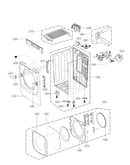 Cabinet and door parts