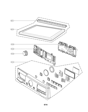 Control panel parts