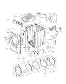 Cabinet and door parts
