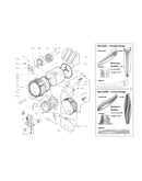 Drum and tub assembly parts
