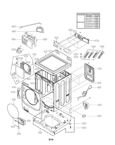 Top cover assembly parts