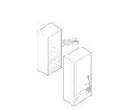 LG LFC28768SB/00 water and ice maker parts diagram