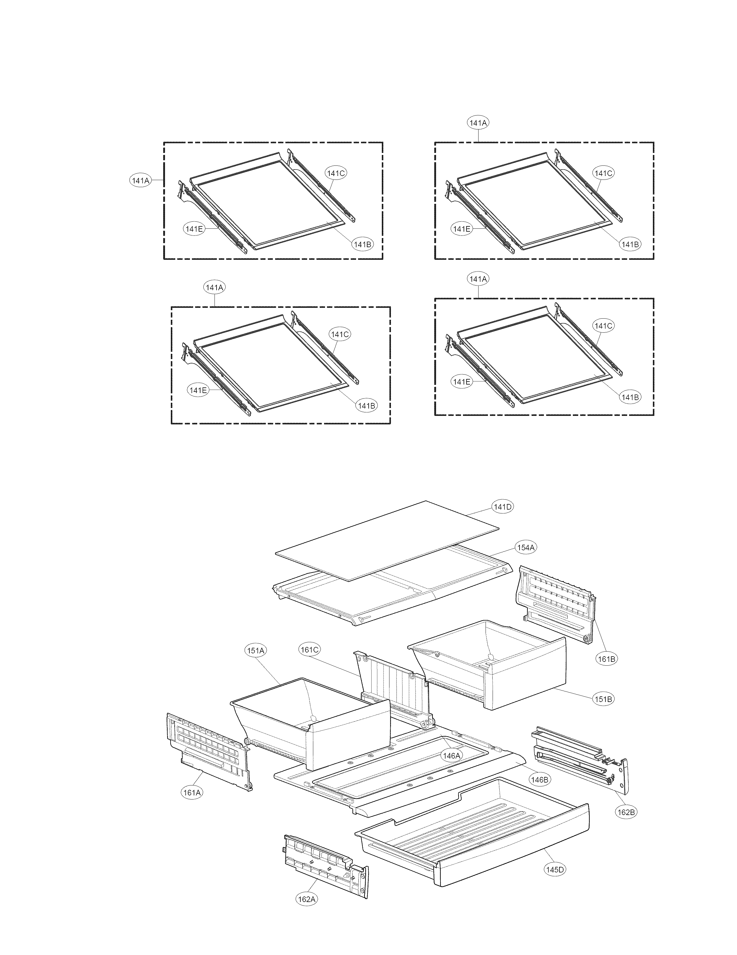 Refrigerator parts