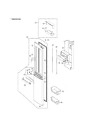 Refrigerator door parts