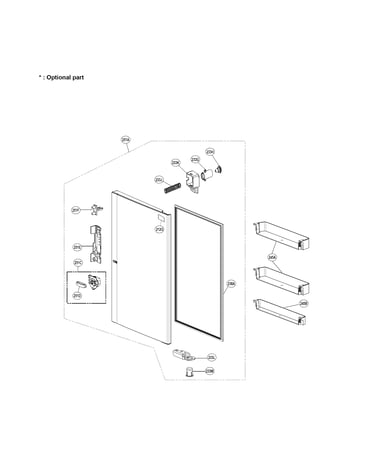 Home bar parts