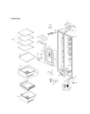 Refrigerator compartment parts