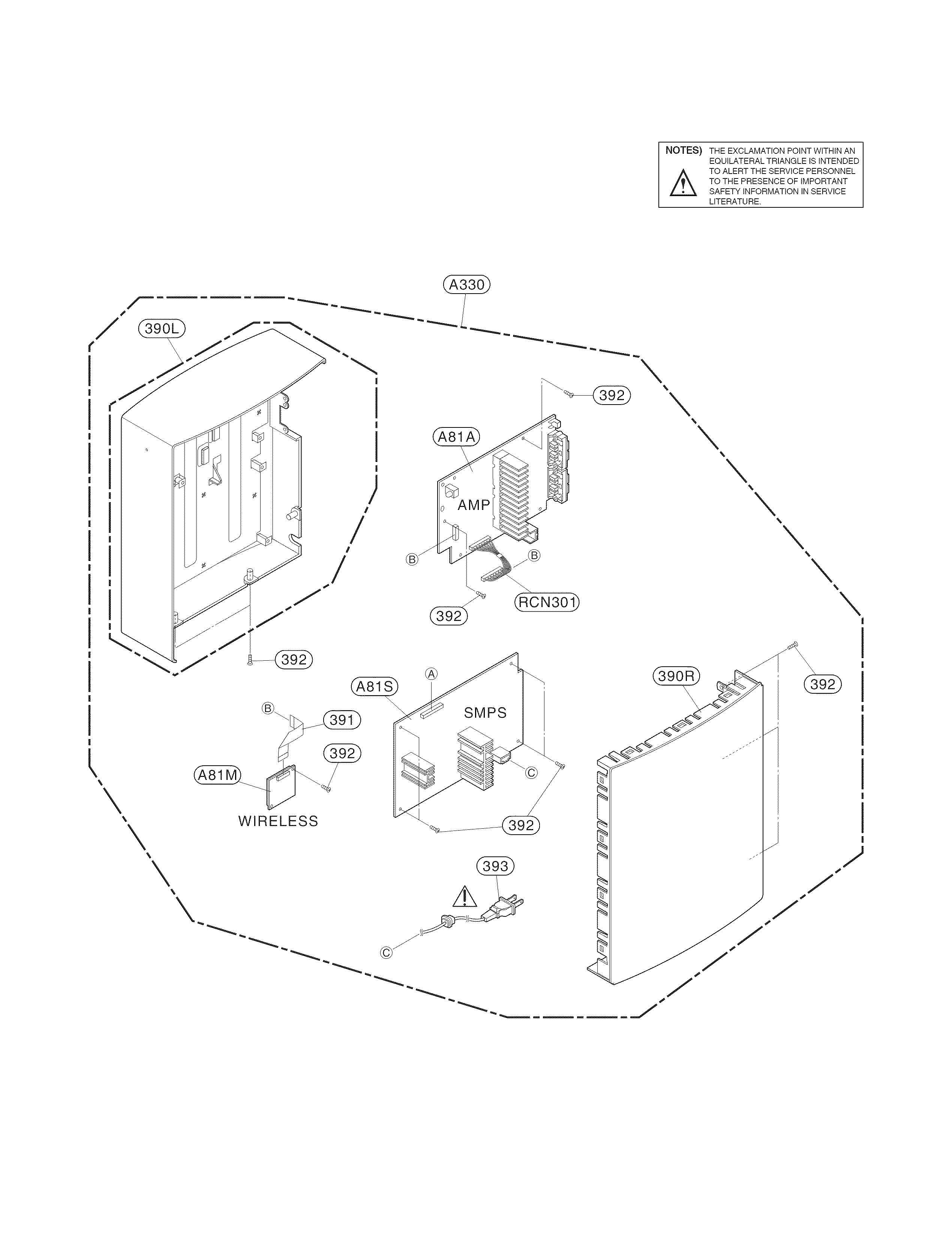 WIRELESS ASSEMBLY PARTS