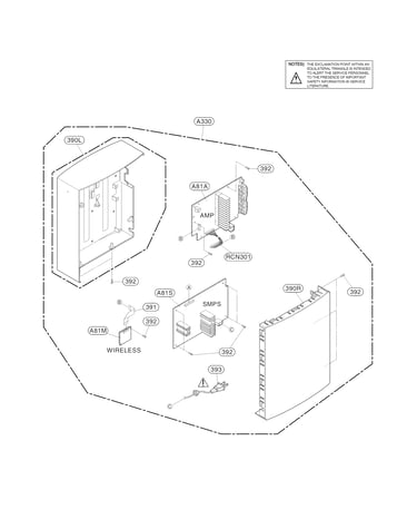 Wireless assembly parts