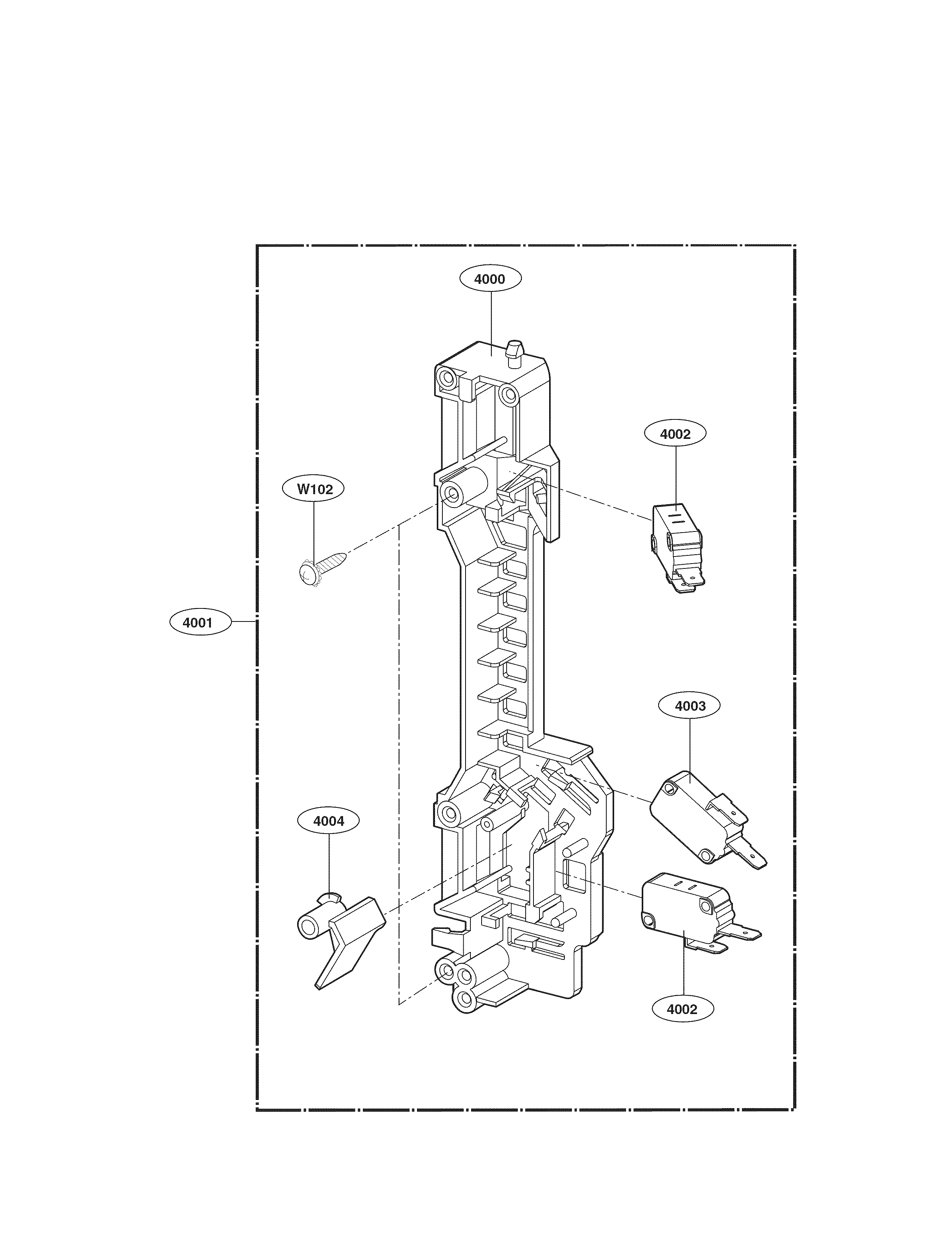 Latchboard parts