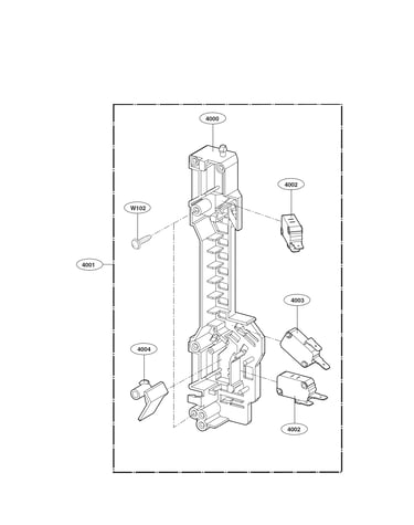 Latchboard parts